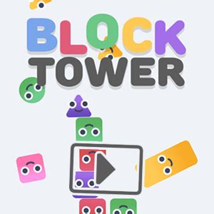 🕹️ Play Block Tower Game: Free Online Shape Stacking Physics Puzzle Video Game for Kids & Adults