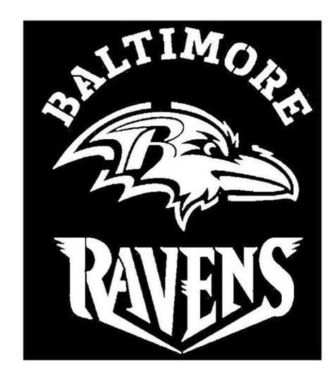 Baltimore Ravens NFL Vinyl Decal Sticker for Car Truck Window | eBay