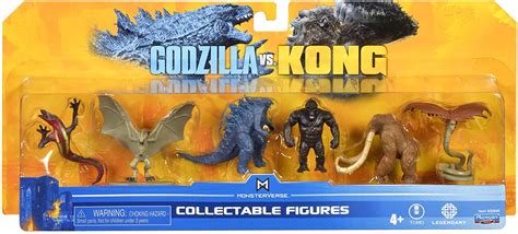 Playmates - Godzilla Vs King Kong Mini monsters Bundle Pack — Toy Snowman