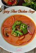 Spicy Thai Chicken Soup Recipe