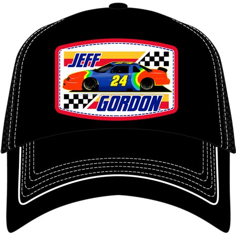 Vintage Jeff Gordon Rainbow #24 Snapback Hat | Shop the Jeff Gordon Official Store