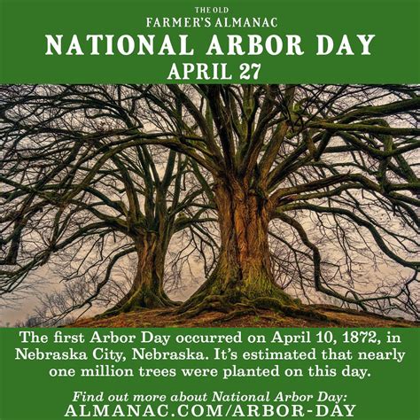 Arbor Day 2020: History, Facts, and Date (With images) | Arbour day, Day, Birthday month quotes