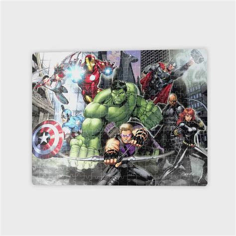 Puzzlr Avengers Marvel 3D Jigsaw Puzzle 32549 500pc 24x18"