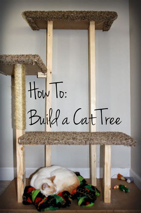 Castle DIY: How to: Build a Cat Tree for $50 or less. | Diy cat tree ...