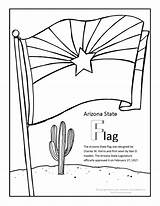 Crayola States Coloring Pages Arizona sketch template