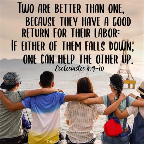 70+ Powerful Bible Verses About Friendship | Think About Such Things