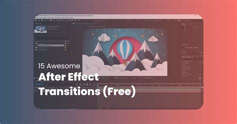 15 Awesome After Effects Transitions (Free)