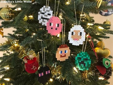 Jennifer's Little World blog - Parenting, craft and travel: Minecraft Christmas baubles with ...