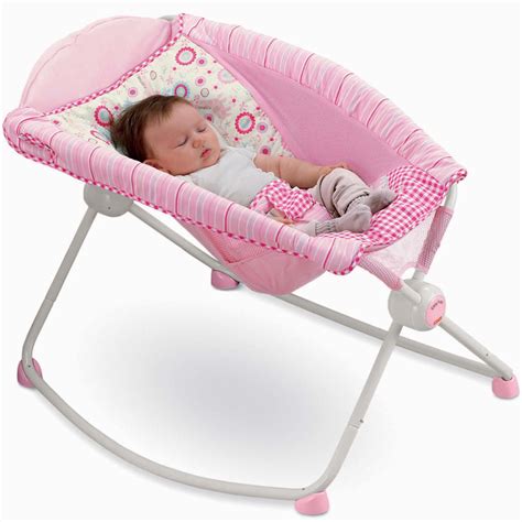 Fisher Price Newborn Baby Rock 'N Play Sleeper Rocker - Pink Giraffe | BBK17 | eBay