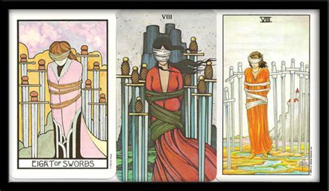 Eight of Swords Meaning in Tarot by Avia from Tarot Teachings