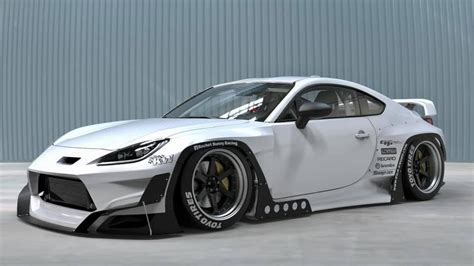 New Toyota GR 86 Looks Insanely Cool With Rocket Bunny Widebody Kit - autoevolution