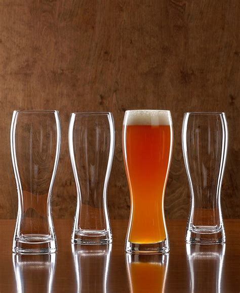 Mikasa Brewmaster’s Wheat Beer Glasses, Set of 4 | Homebrew Finds