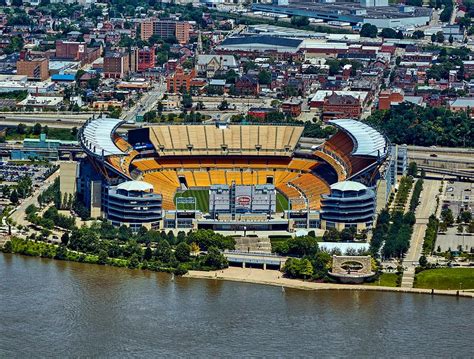 Aerial View of Heinz Field, Home of the Pittsburgh Steelers Photograph ...