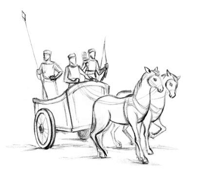 Greek Chariot Drawing