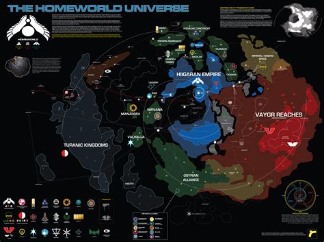 Map of the Homeworld Universe by Norsehound on DeviantArt