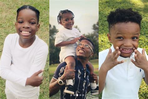 Wizkid Features All His 3 Sons In His New Music Video As He Dedicates ...