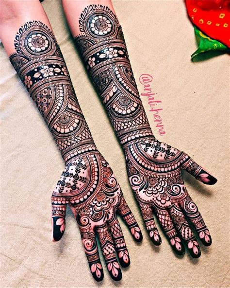 65 Bridal Mehndi Designs For Full Hands - Body Art Guru