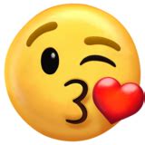 😘 Face Blowing a Kiss Emoji on Twitter Emoji Stickers 13.1