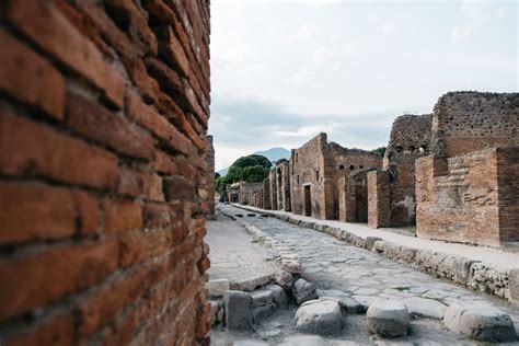 The ancient ruins of Pompeii - one of a heck archaeological experience.