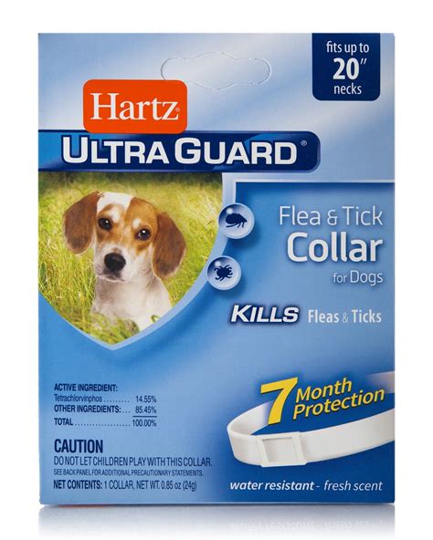 UltraGuard Flea & Tick Dog Collar 20", White - Walmart.com - Walmart.com