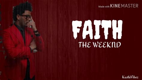 The Weeknd - Faith (Lyrics) - YouTube