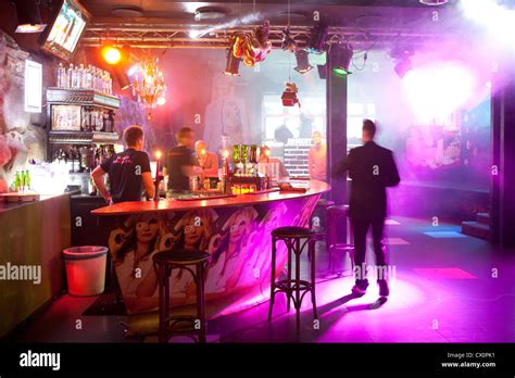 nightlife Vilnius Lithuania Stock Photo - Alamy