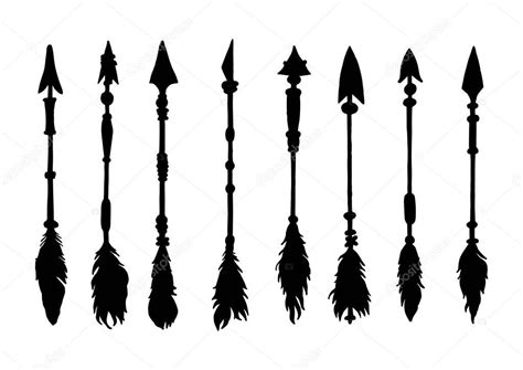 Tribal Silhouette Arrow Svg - 221+ SVG PNG EPS DXF in Zip File