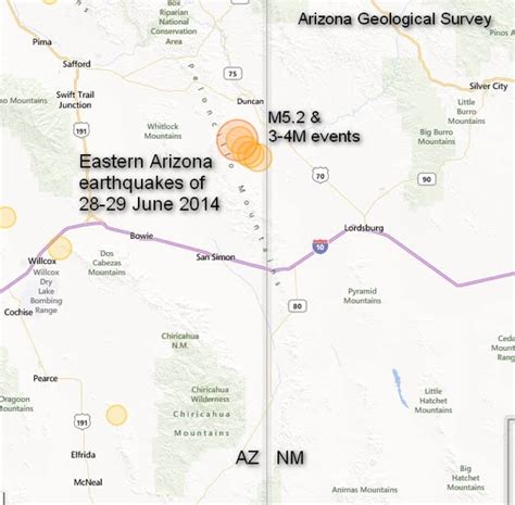 Eastern Arizona rocked by magnitude 5.2 earthquake | Apache County ...