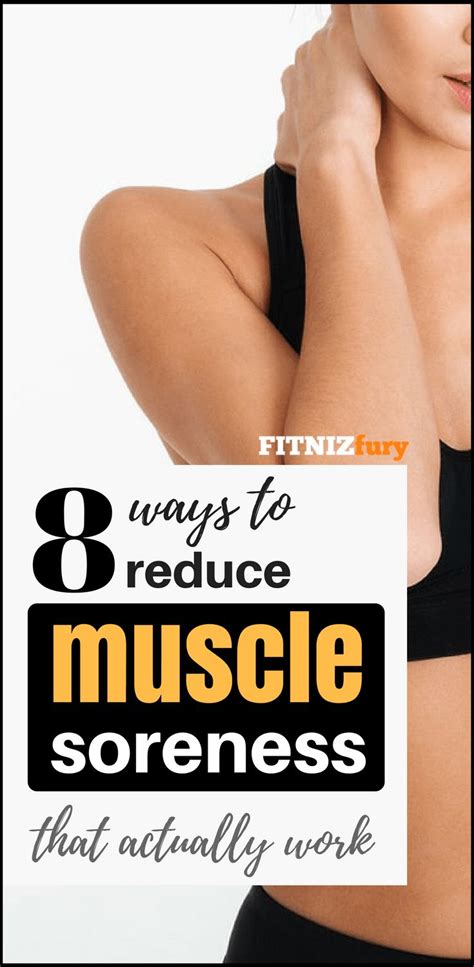 8 ways to reduce muscle soreness that actually work | Sore muscles, Muscle recovery, Soreness