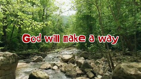 God Will Make A Way - Cover - Lyrics Video - YouTube