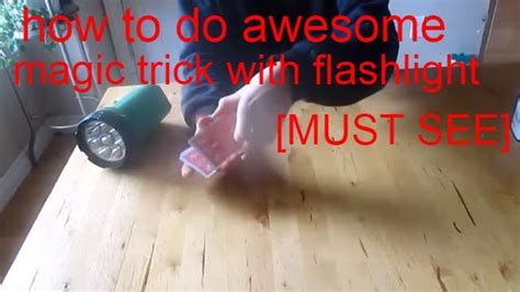 amazing flashlight trick and tutorial [MUST SEE] #magictricktutorials ...