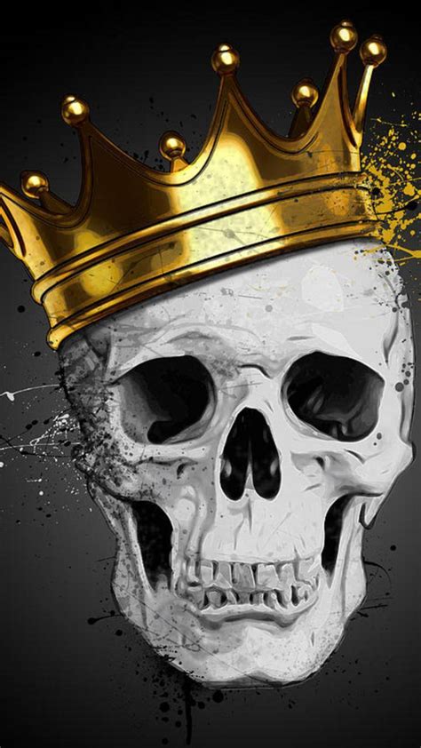 Skull Crown Wallpapers - Wallpaper Cave