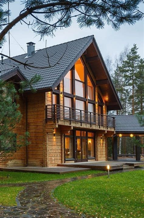 Get inspired by log home living - Honka | 1000 in 2020 | House designs ...