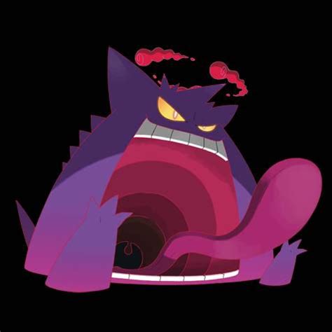 Gigantamax Gengar Render by ChrisAImDead on DeviantArt