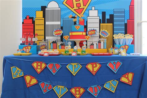 23 Ideas for Superman Birthday Decorations - Home, Family, Style and ...