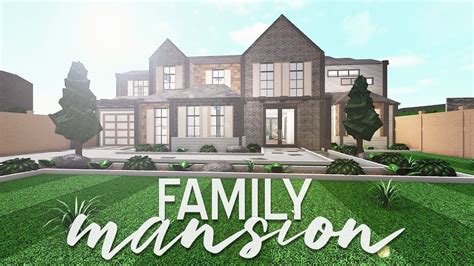 Modern Family Mansion Bloxburg Houses Aesthetic - Goimages Name