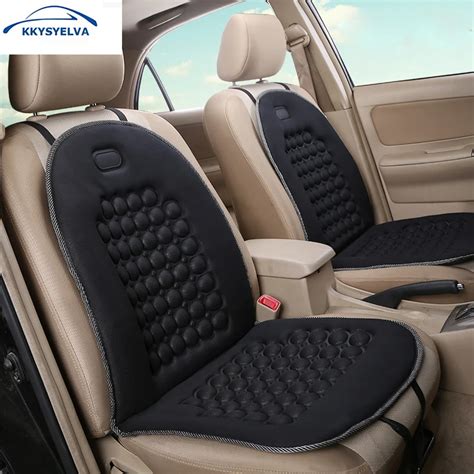 KKYSYELVA Car Seat Cushion Cover Massage Auto Truck Vehicle Driver Seat ...