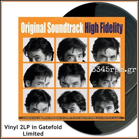 High Fidelity - Original Soundtrack - Vinyl 2LP Limited – 3345rpm