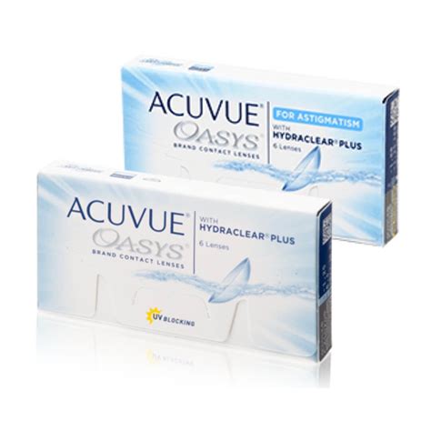 Acuvue Oasys + Acuvue Oasys For Astigmatism | Lens Optikal