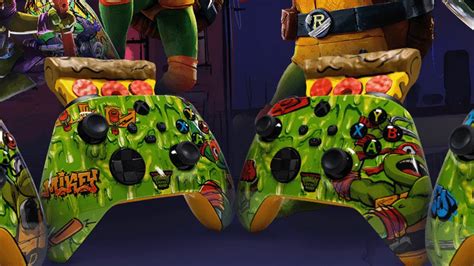 This Teenage Mutant Ninja Turtles Xbox controller smells like pizza and it's up for grab ...