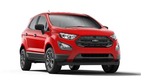 2020 Ford EcoSport Exterior Colors