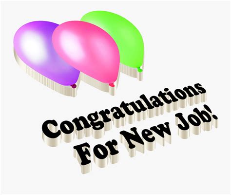 Congratulations New Job Clip Art