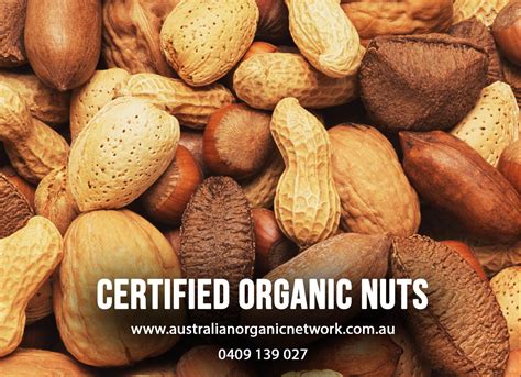 Certified Organic Nuts | Organic nuts, Australian organic, Organic recipes