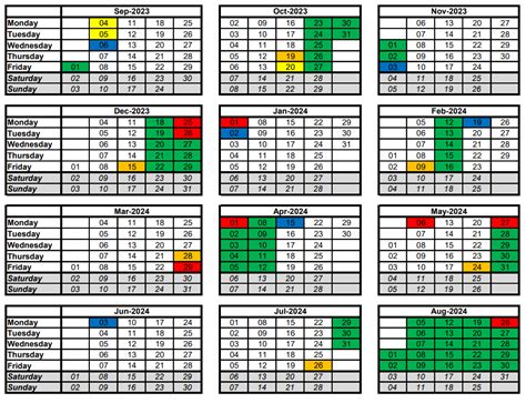 Term Dates, Lodestar Academy