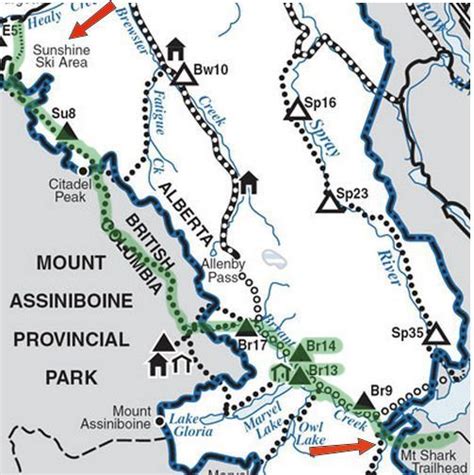 Sunshine to Assiniboine | Parks canada, Banff national park, Sunshine