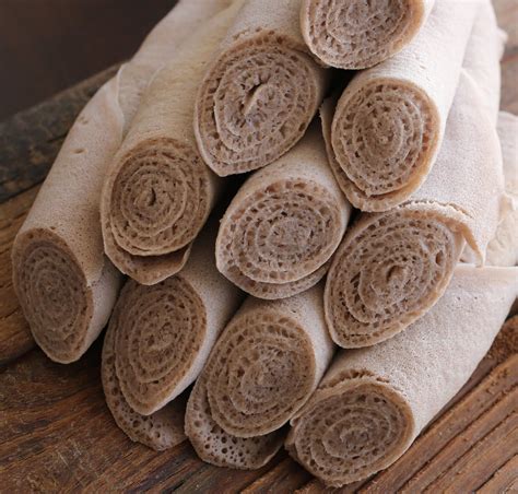 Injera (Ethiopian Flatbread) | Flatbread, Teff bread, Ethiopian food