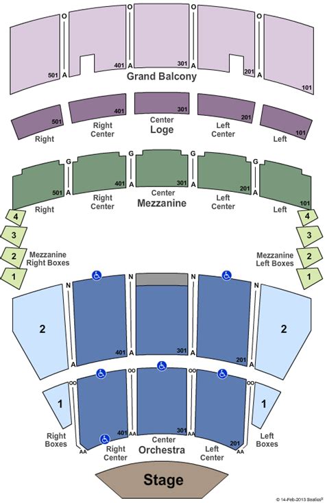 Kodak Hall at Eastman Theatre Seating Chart - Rochester, NY | CloseSeats.com