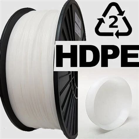 HDPE Filament – Natural – 1.75mm – 1KG – Rural-Futuro-Lda