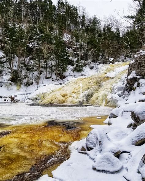 10 Cape Breton Waterfalls to visit this Winter | CB Island