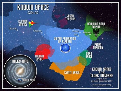 Seduced by the New...: Known United Federation of Planets Galactic Map